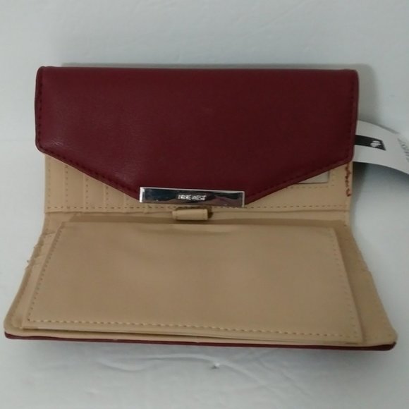 Nine West Raspberry Checkbook Wallet - Picture 6 of 13